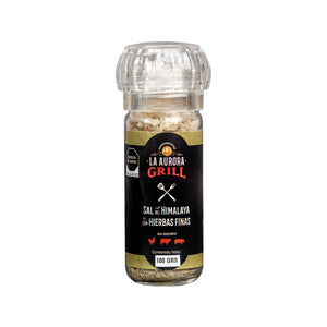 Sal del Himalaya con Hierbas Finas La Aurora Grill 100gr